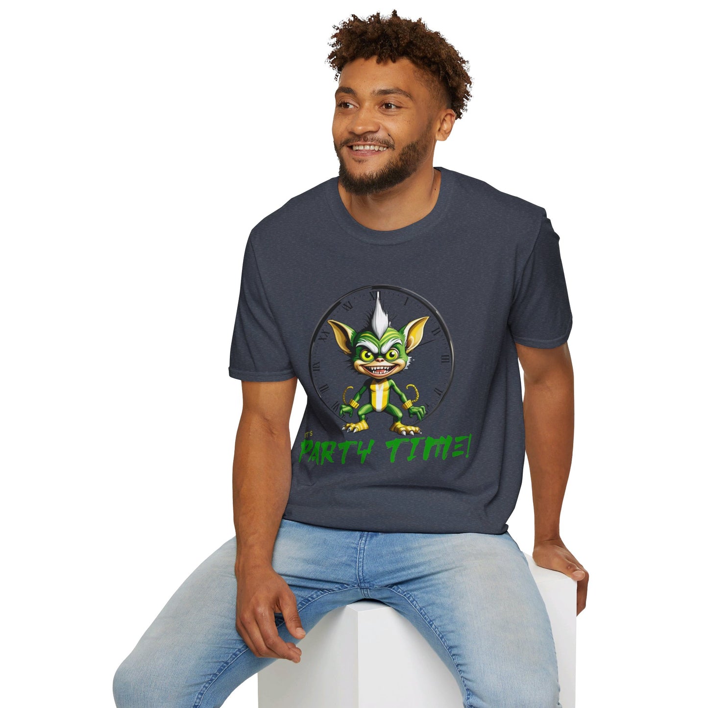 It's Party Time Gremlin Halloween Unisex Soft Style T Shirt