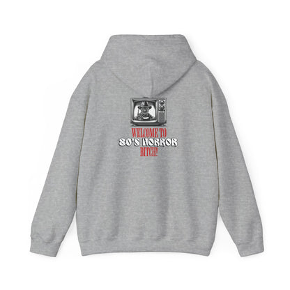Welcome To 80's Horror B*tch! Cozy Unisex Hoodie