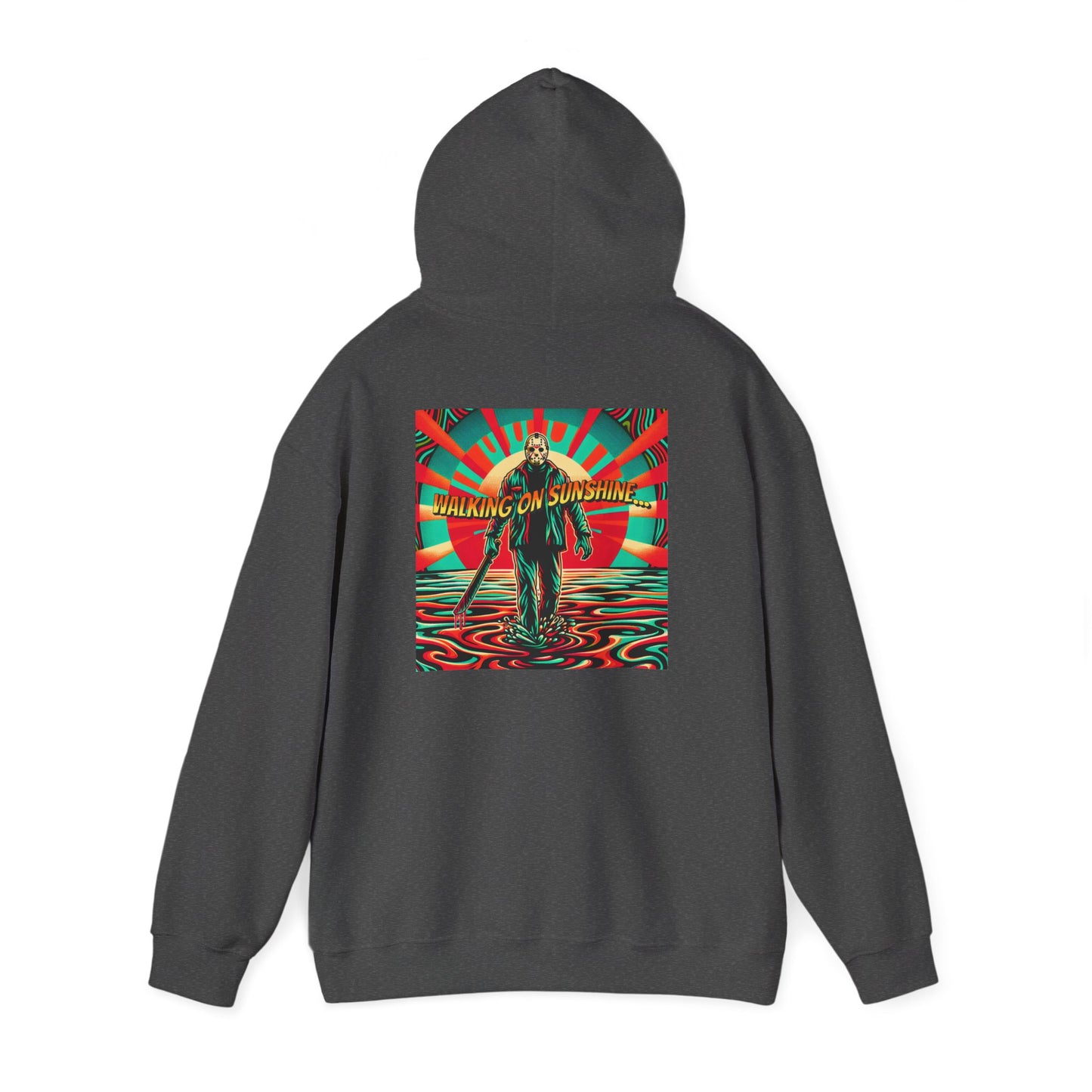 Jason Hoodie - Walking on Sunshine Retro Surfer Graphic Pullover