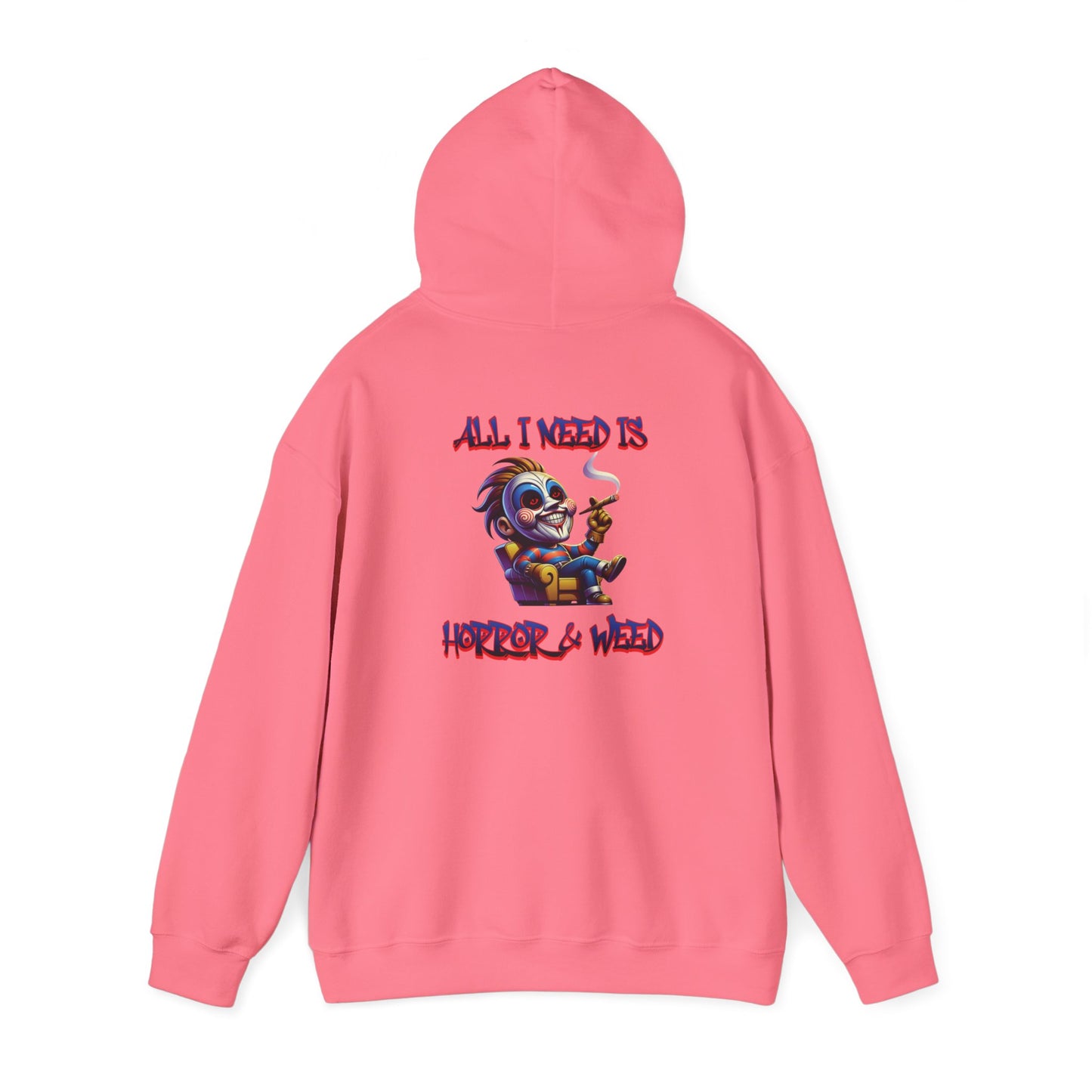 All I need is Horror & W**d Unisex Heavy Blend™ Hooded Sweatshirt