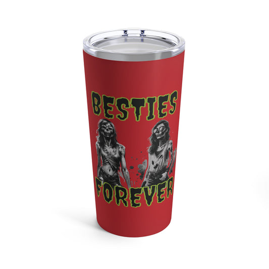 Zombie Ghouls Besties Forever Insulated Hot Cold Tumbler 20oz