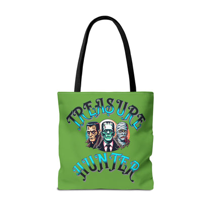 Treasure Hunter Vintage Monster Collector Tote Bag (AOP) Retro Toys Travel