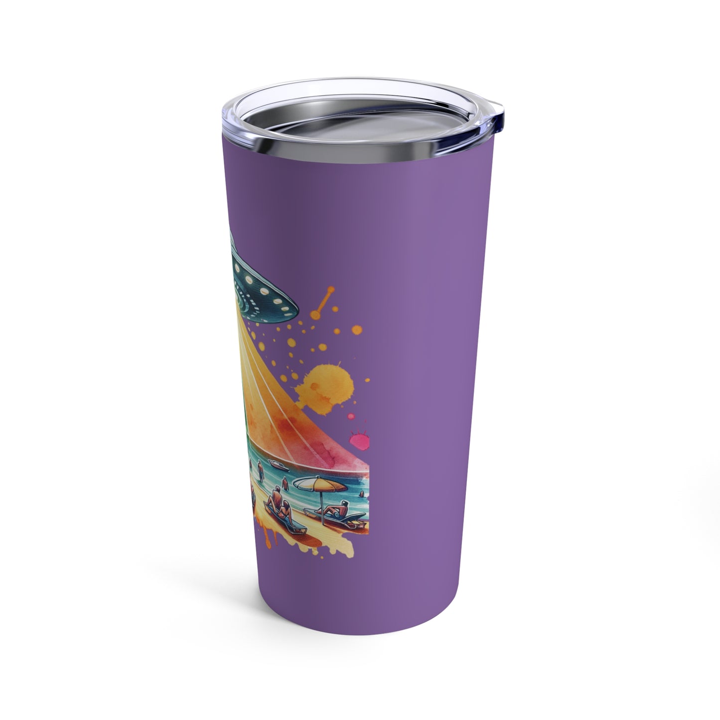 Summerween UFO Beach Day Stainless Steel Insulated Tumbler 20oz