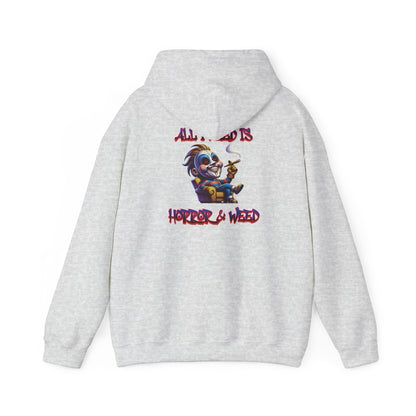 All I need is Horror & W**d Unisex Heavy Blend™ Hooded Sweatshirt