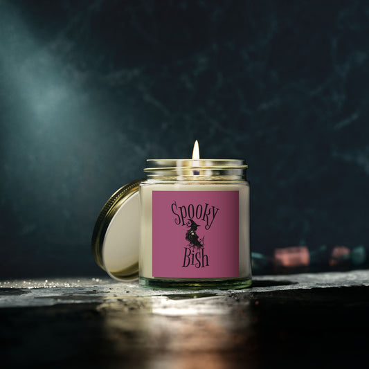 Scented Candle - Spooky Bish Witchy Design (4oz, 9oz)