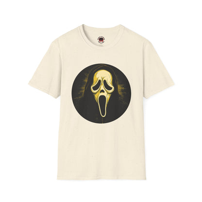 Scream Mask Graphic T-Shirt Ghostface Horror Tee