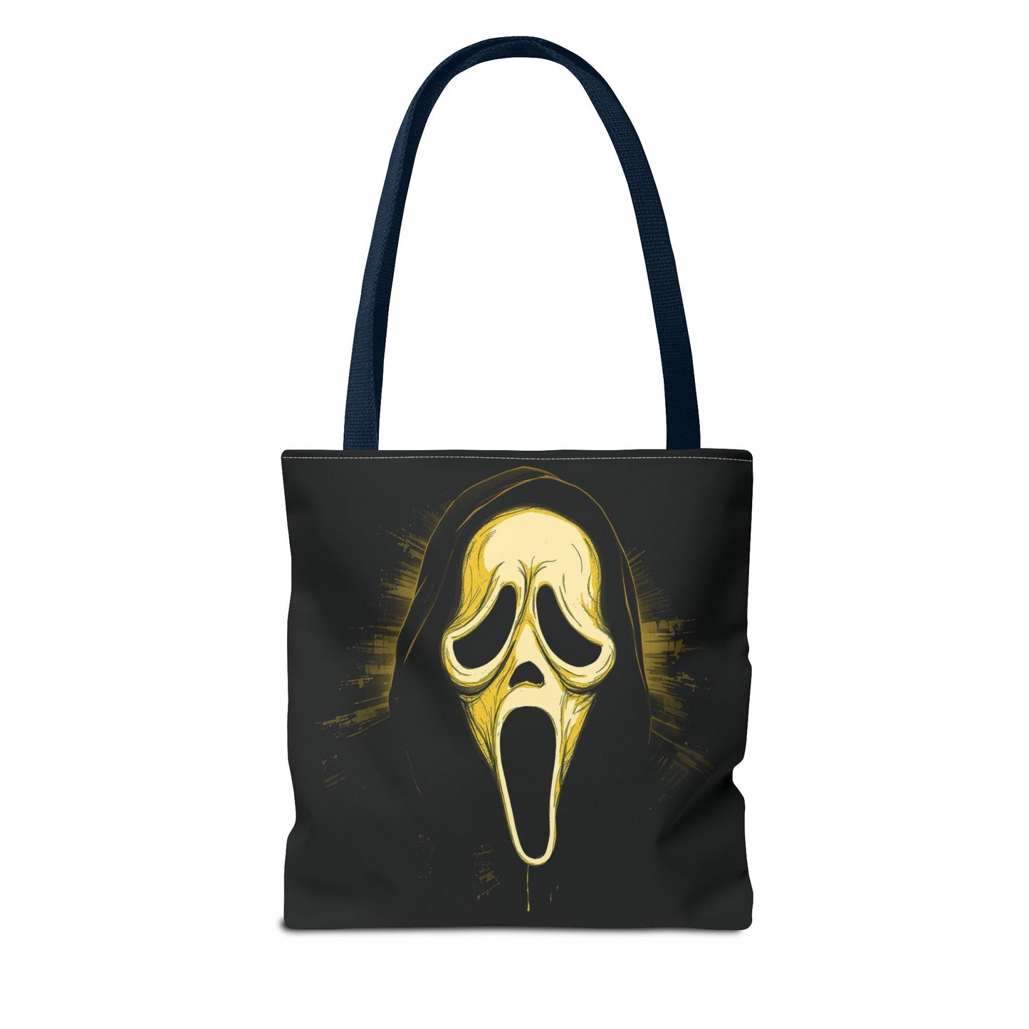 Spooky Scream Tote Bag — Ghost Face Design