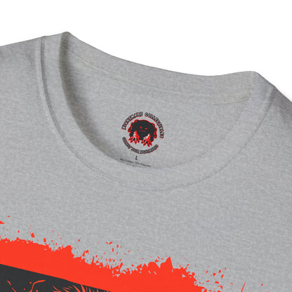 Vintage Horror Mask Portrait "Michael" Graphic T-Shirt