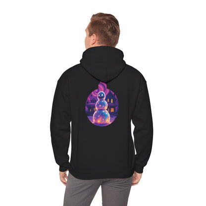 Scary Christmas Hoodie - Evil Snowman Design