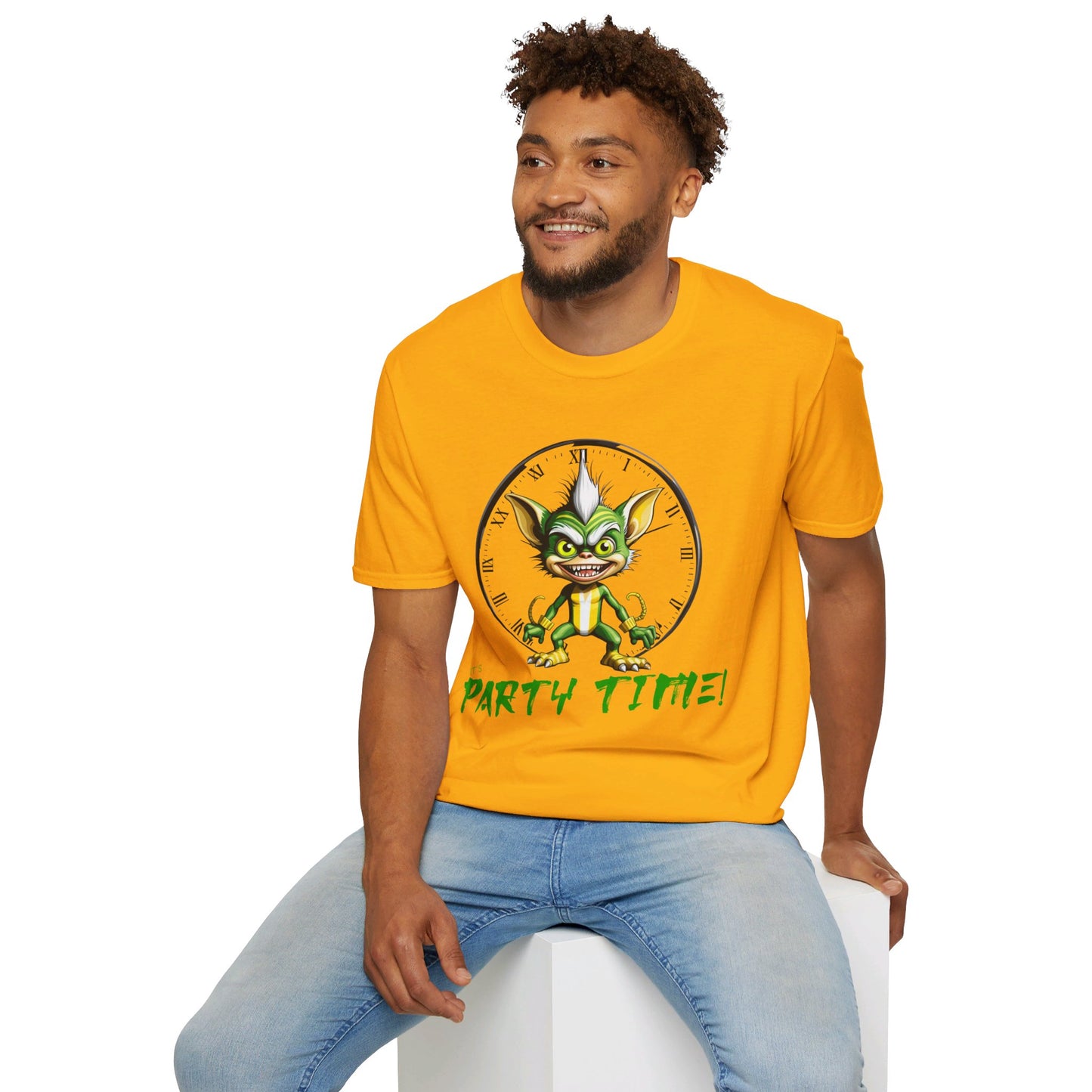 It's Party Time Gremlin Halloween Unisex Soft Style T Shirt