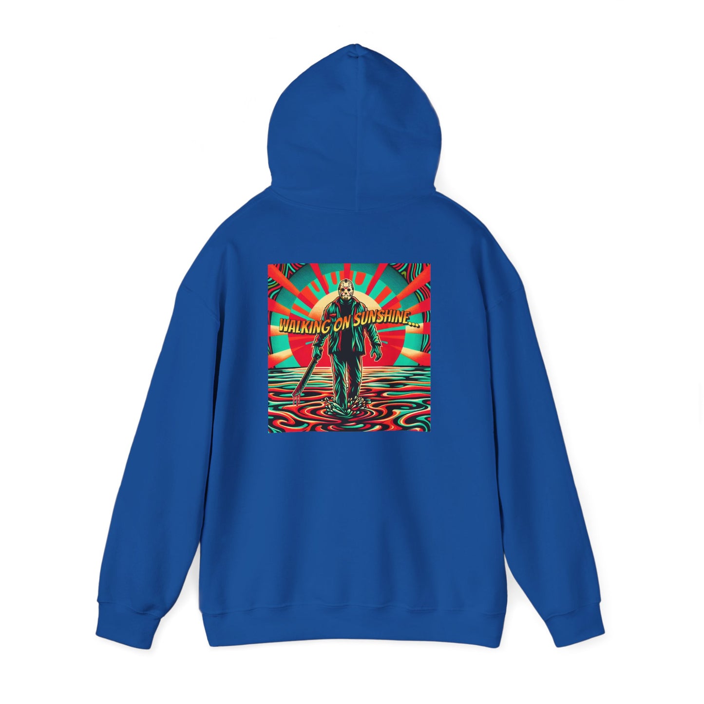 Jason Hoodie - Walking on Sunshine Retro Surfer Graphic Pullover