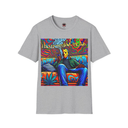 Horradelic I Packed This Bowl For Two Jason Horror Unisex Soft Style T-Shirt