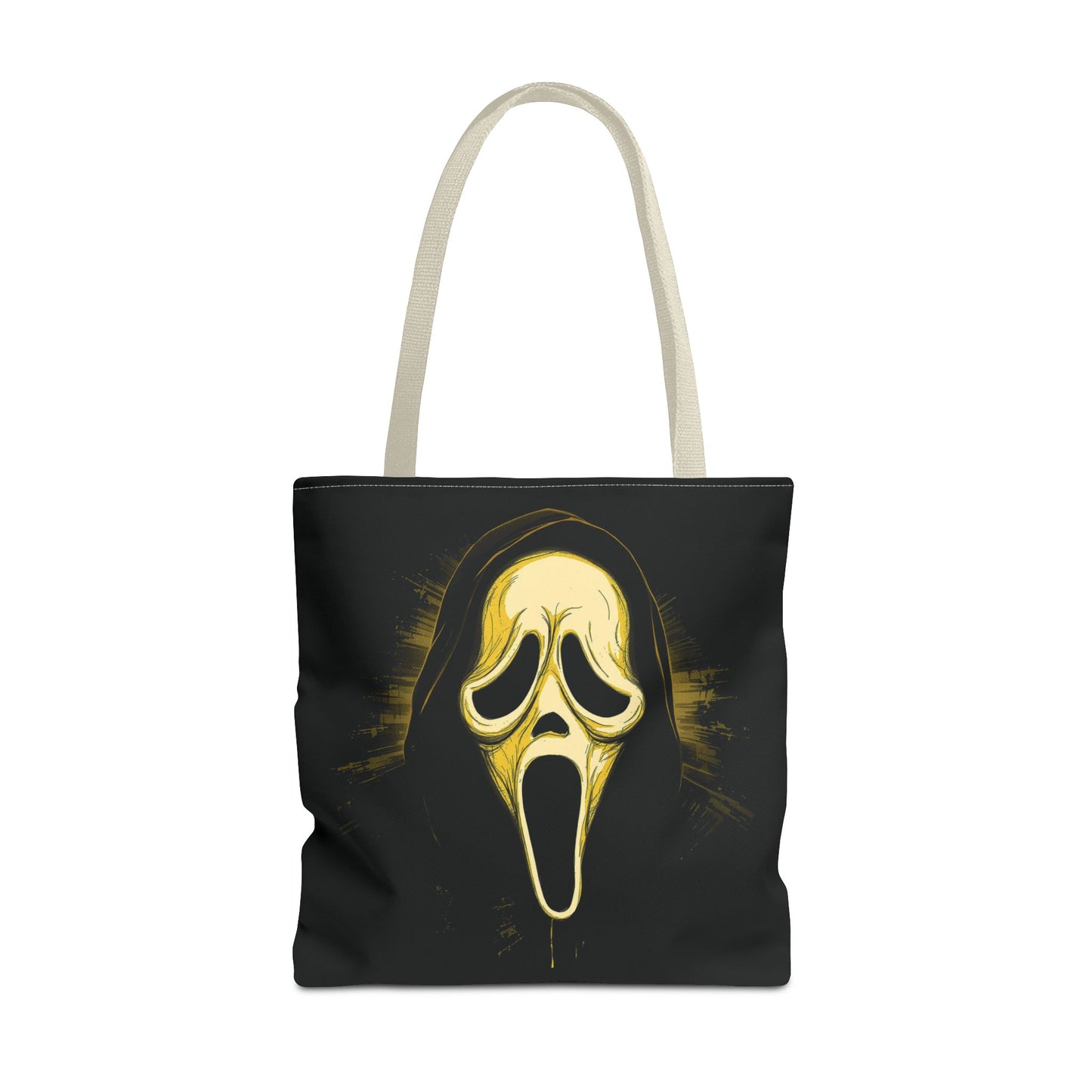 Spooky Scream Tote Bag — Ghost Face Design