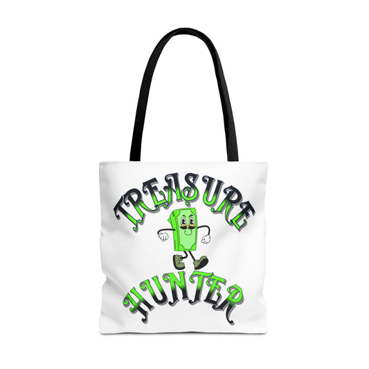 Treasure Hunter Money Man Collector Tote Bag (AOP) Cash Bag