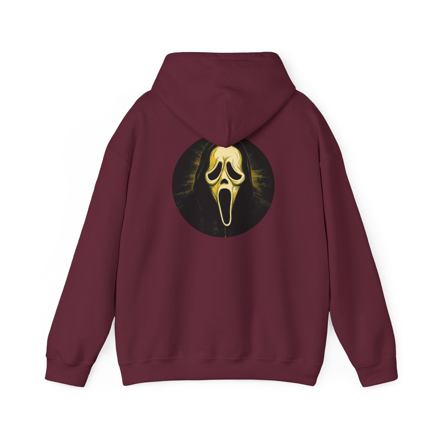 Scream Mask Hoodie – Horror Movie Ghostface Graphic Pullover