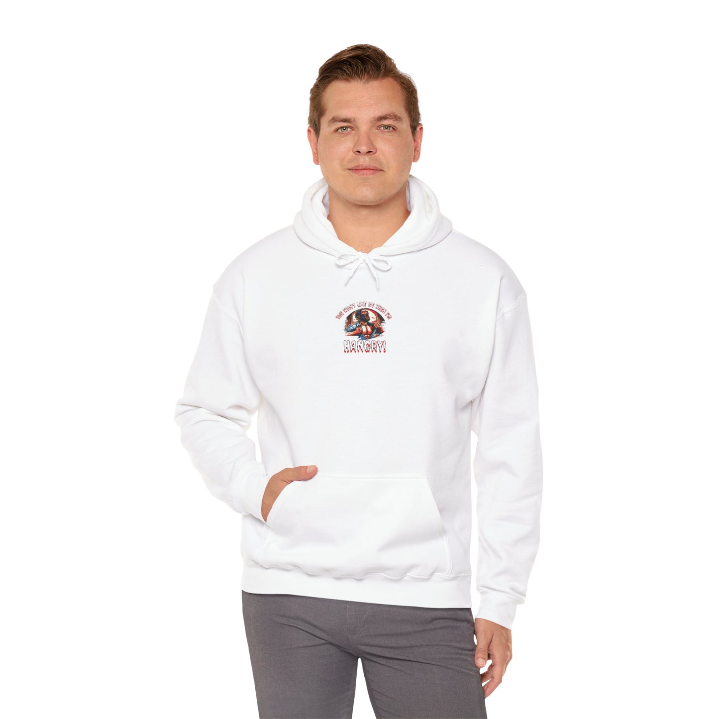 You Wont Like Me When I'm Hangry Hoodie - Werewolf Design