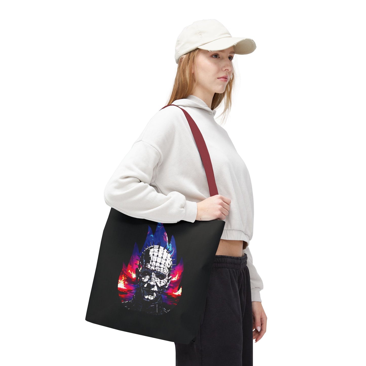 Tote Bag - Welcome To Hell Pinhead, 80's Horror Fun