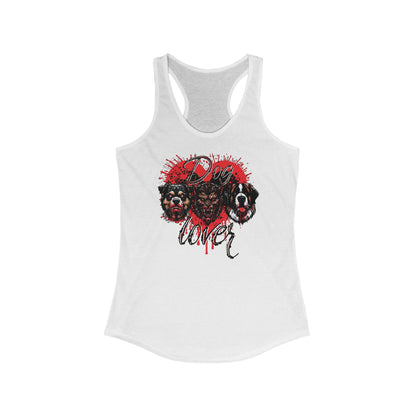 Dog Lover Hounds Of Hell Womens Ideal Racerback Tank Top Multiple Colors