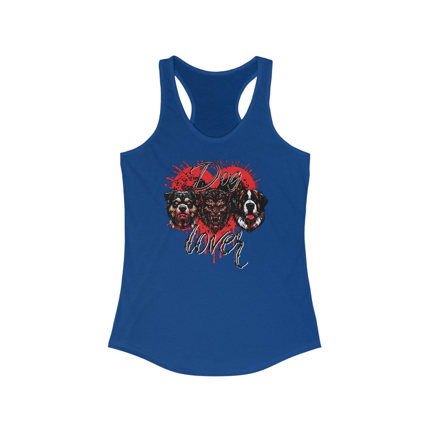 Dog Lover Hounds Of Hell Womens Ideal Racerback Tank Top Multiple Colors