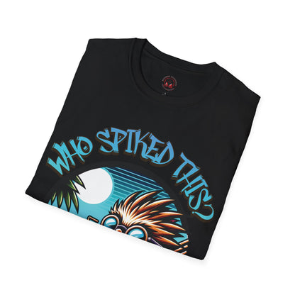 Summerween Who Spiked This? Unisex Soft Style T-Shirt