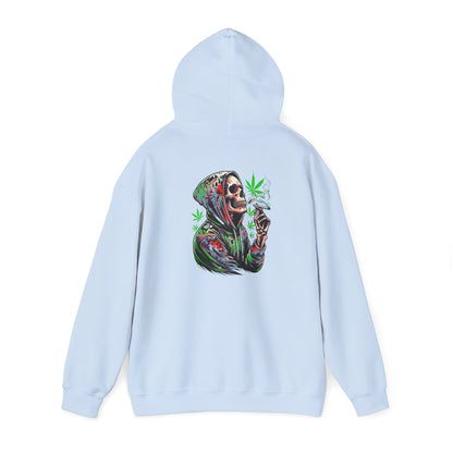 Deep Thoughts Skeleton Stoner Hoodie