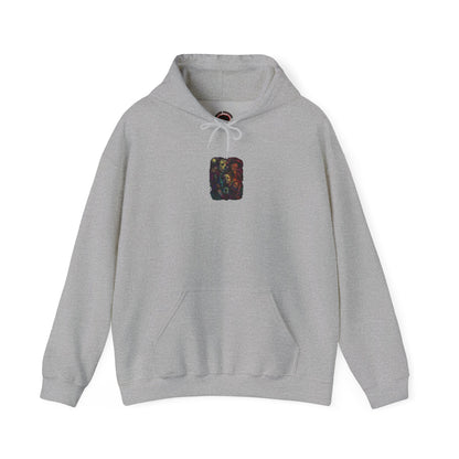 Horror Icons Hoodie — Vintage Slasher Collage Sweatshirt