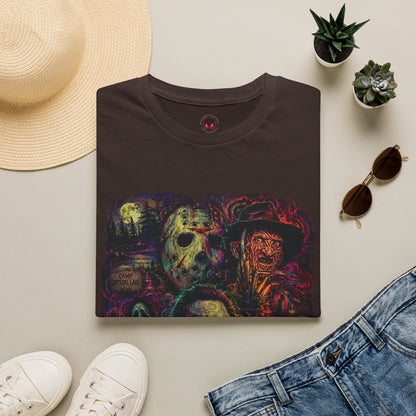 Horror Icons Collage T-Shirt —  Graphic Tee