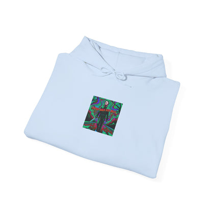 Psychedelic Road Trip Michael Hoodie – "Would Walk 500 Miles" Graphic Pullover