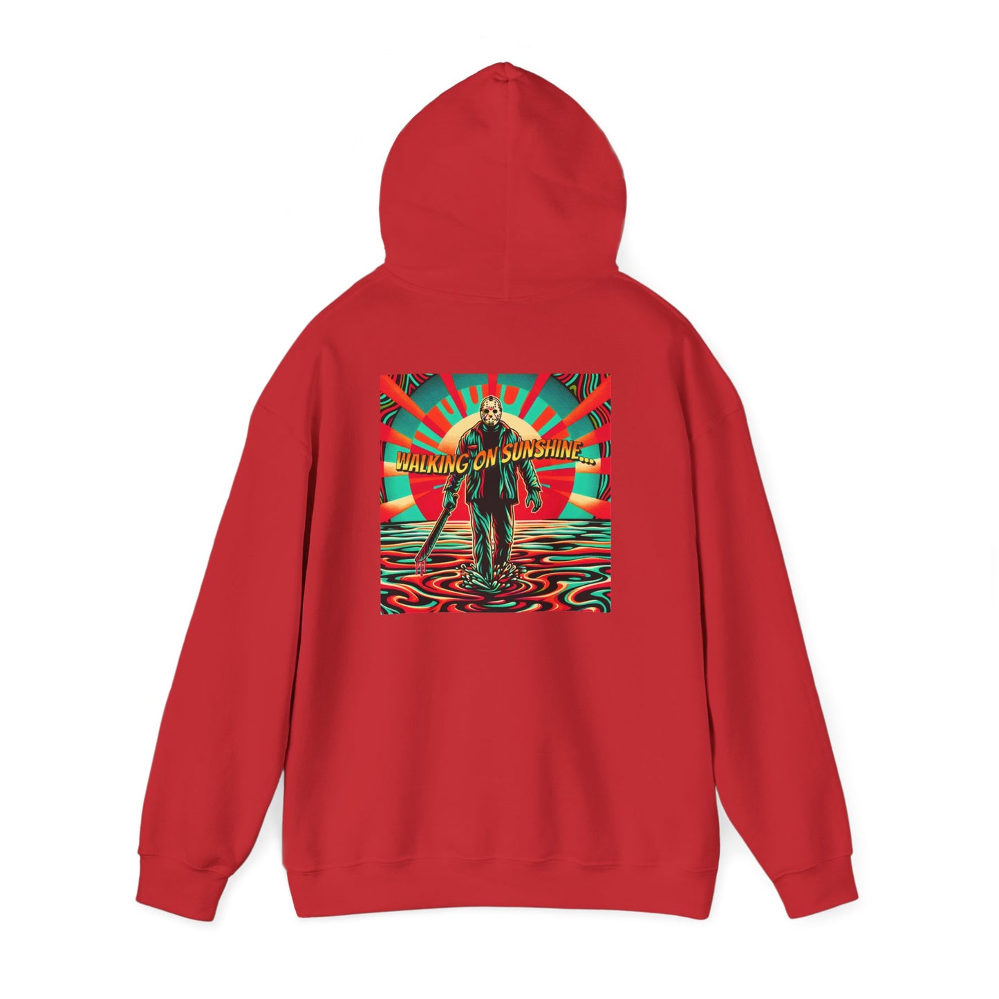 Jason Hoodie - Walking on Sunshine Retro Surfer Graphic Pullover