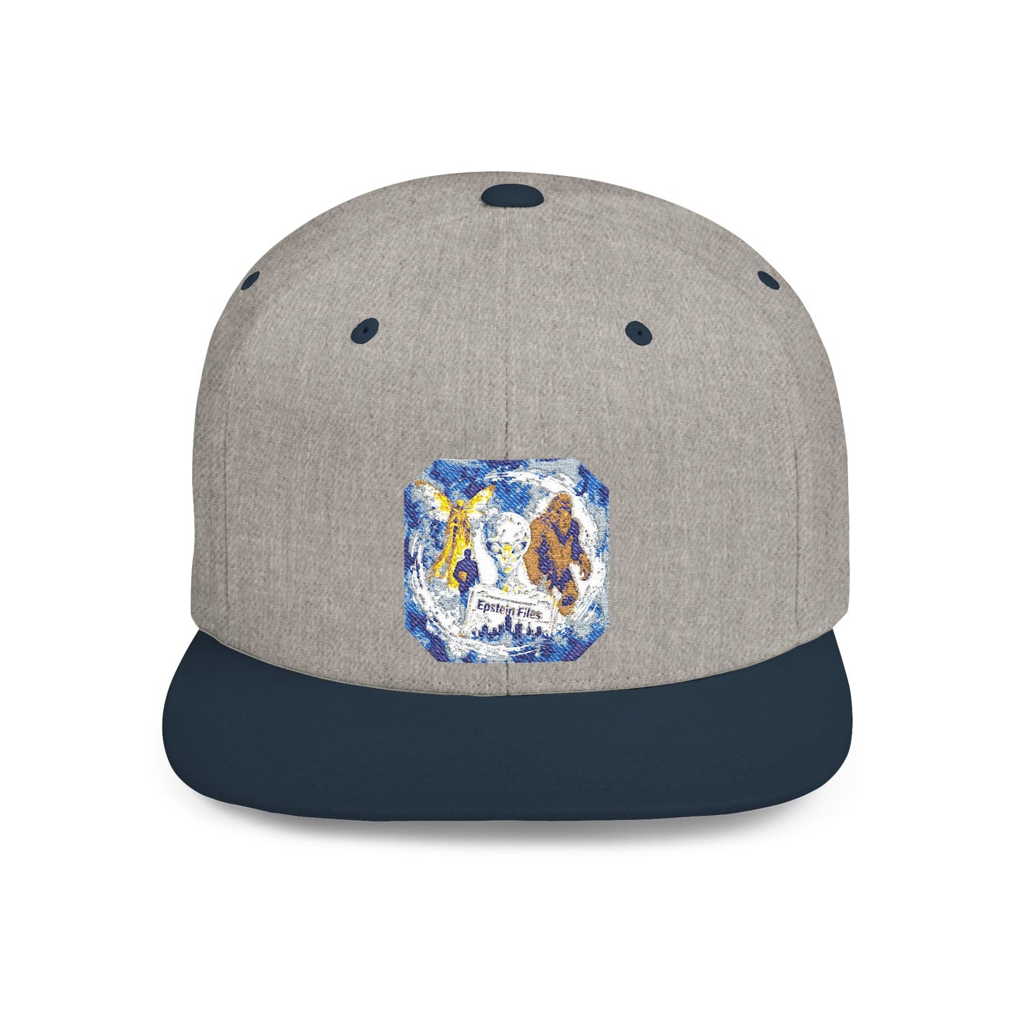 Snapback Hat — Believer Cryptid, Alien, Bigfoot, Epstein Cap