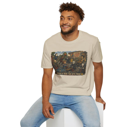 Horror Icons Recess T-Shirt — 'Screams Out' Horror Tee