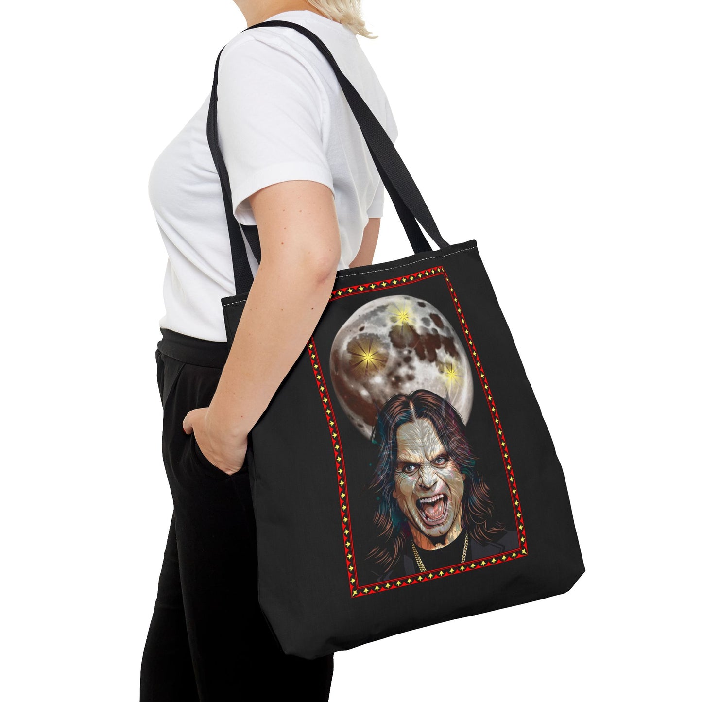 Ozzy Bark At The Moon Tote Bag