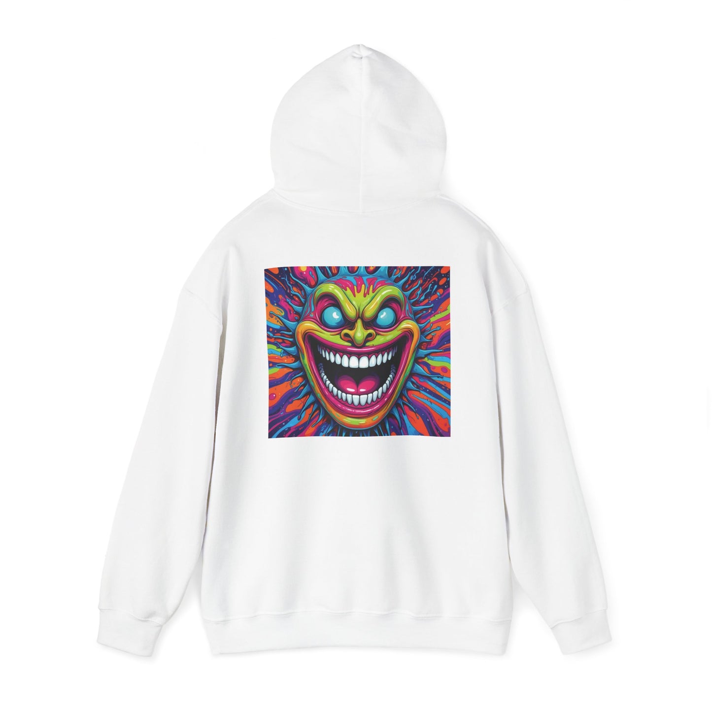 Hoodie - Evil Smile Trippy Horror Design