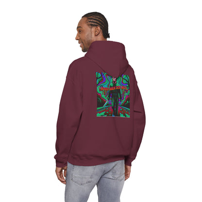 Psychedelic Road Trip Michael Hoodie – "Would Walk 500 Miles" Graphic Pullover