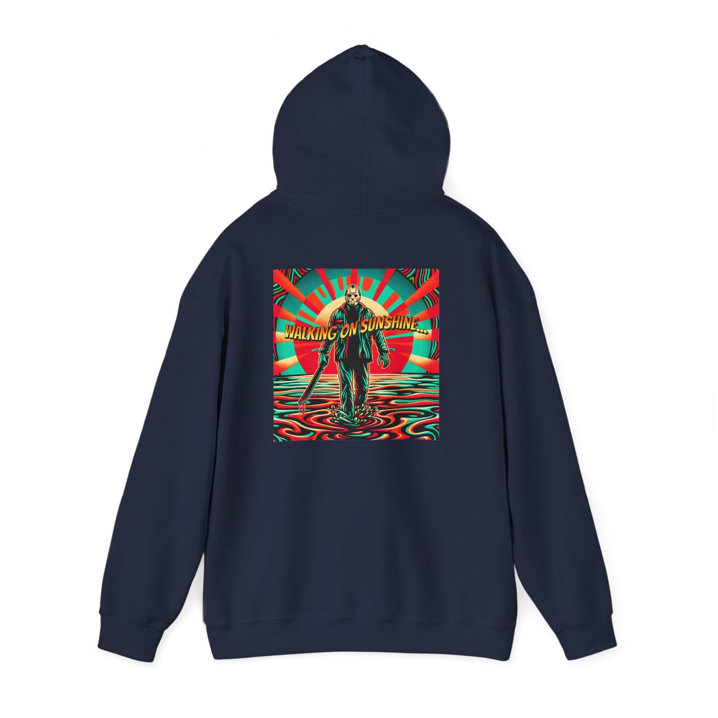 Jason Hoodie - Walking on Sunshine Retro Surfer Graphic Pullover