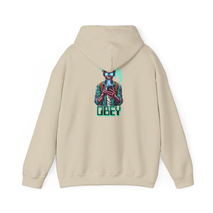 Sci Fi Brain Washing They Live Inspired Design Heavy Blend Hoodie