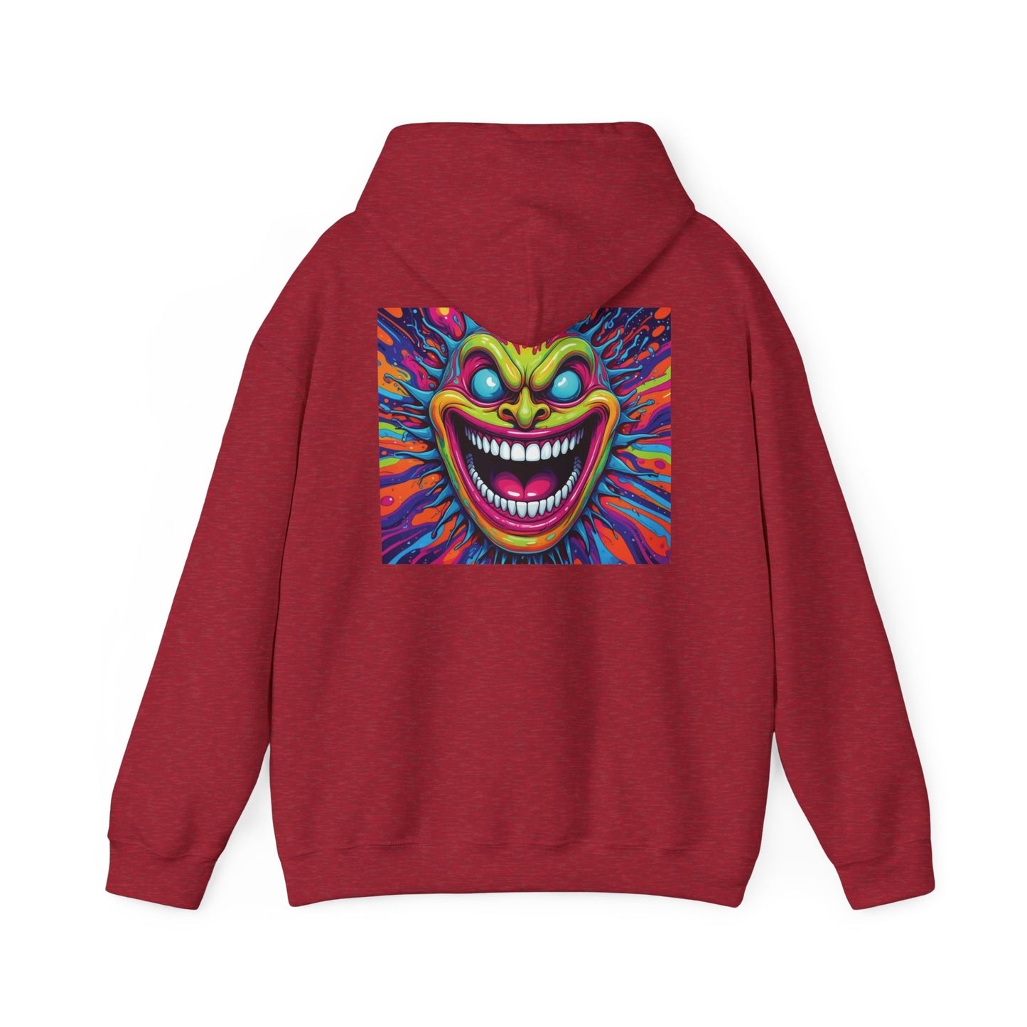 Hoodie - Evil Smile Trippy Horror Design