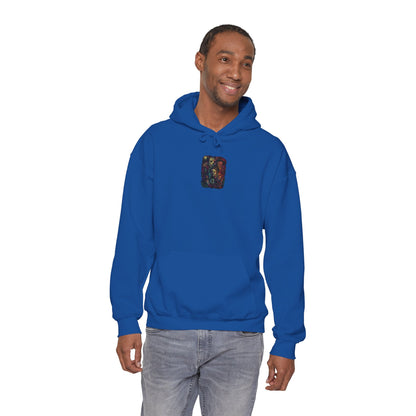 Horror Icons Hoodie — Vintage Slasher Collage Sweatshirt