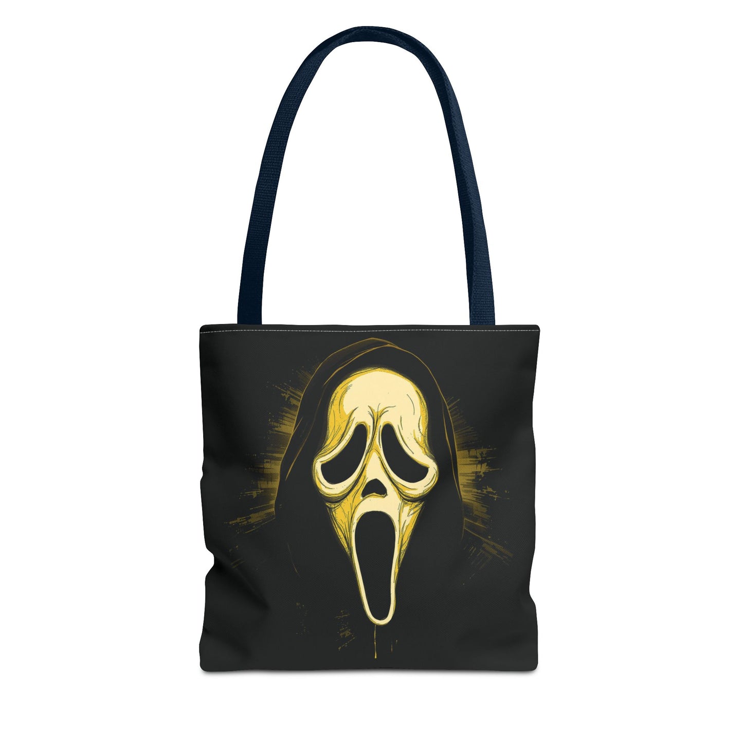 Spooky Scream Tote Bag — Ghost Face Design