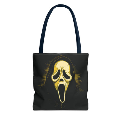 Spooky Scream Tote Bag — Ghost Face Design