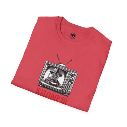 Welcome To 80's Horror B*tch! Unisex T-Shirt, Freddy Classic Quote Inspired