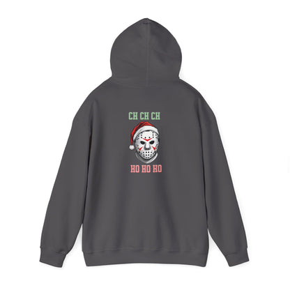 Santa Jason Voorhees Holiday Hoodie Horror Fun