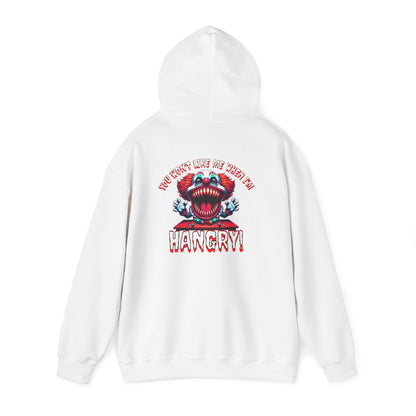 You Won't Like Me When I am Hangry Hoodie - Evil Clown Design
