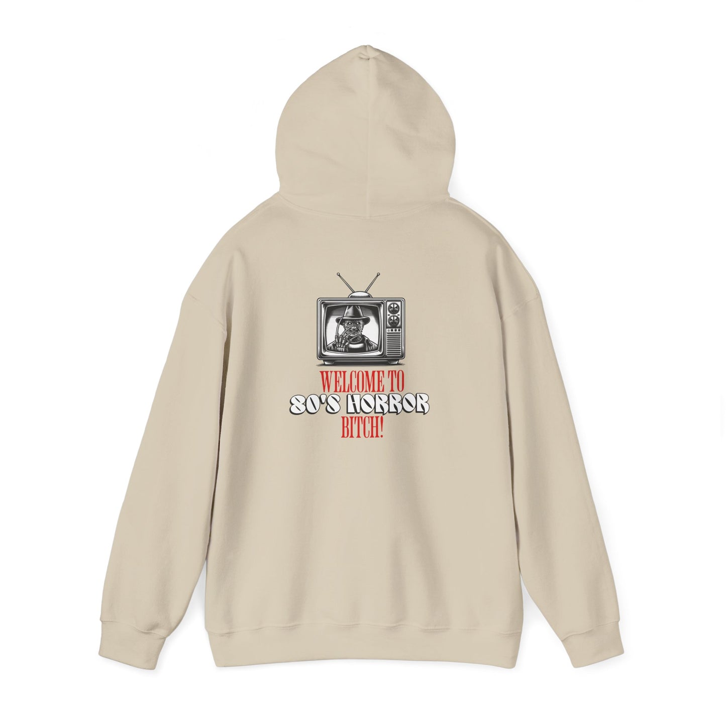 Welcome To 80's Horror B*tch! Cozy Unisex Hoodie
