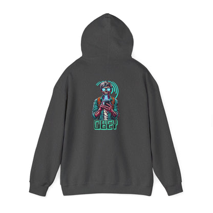 Sci Fi Brain Washing They Live Inspired Design Heavy Blend Hoodie