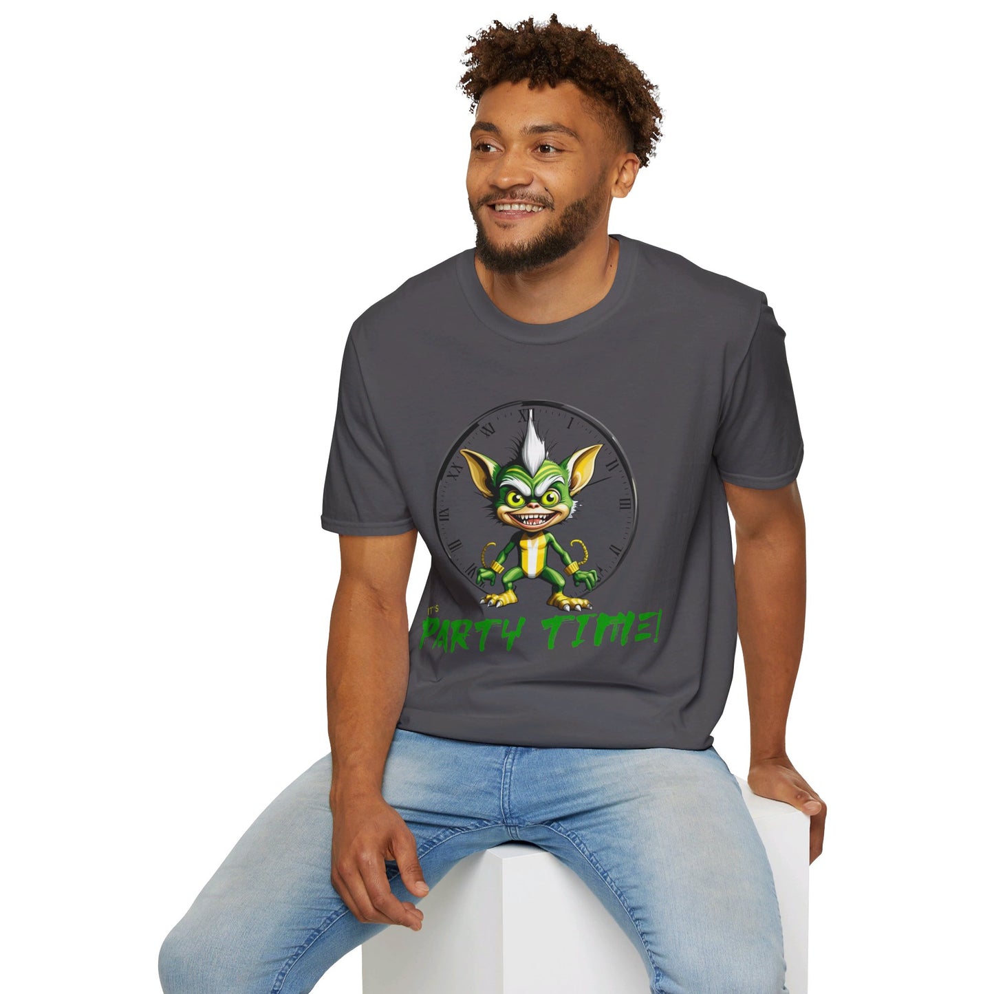 It's Party Time Gremlin Halloween Unisex Soft Style T Shirt