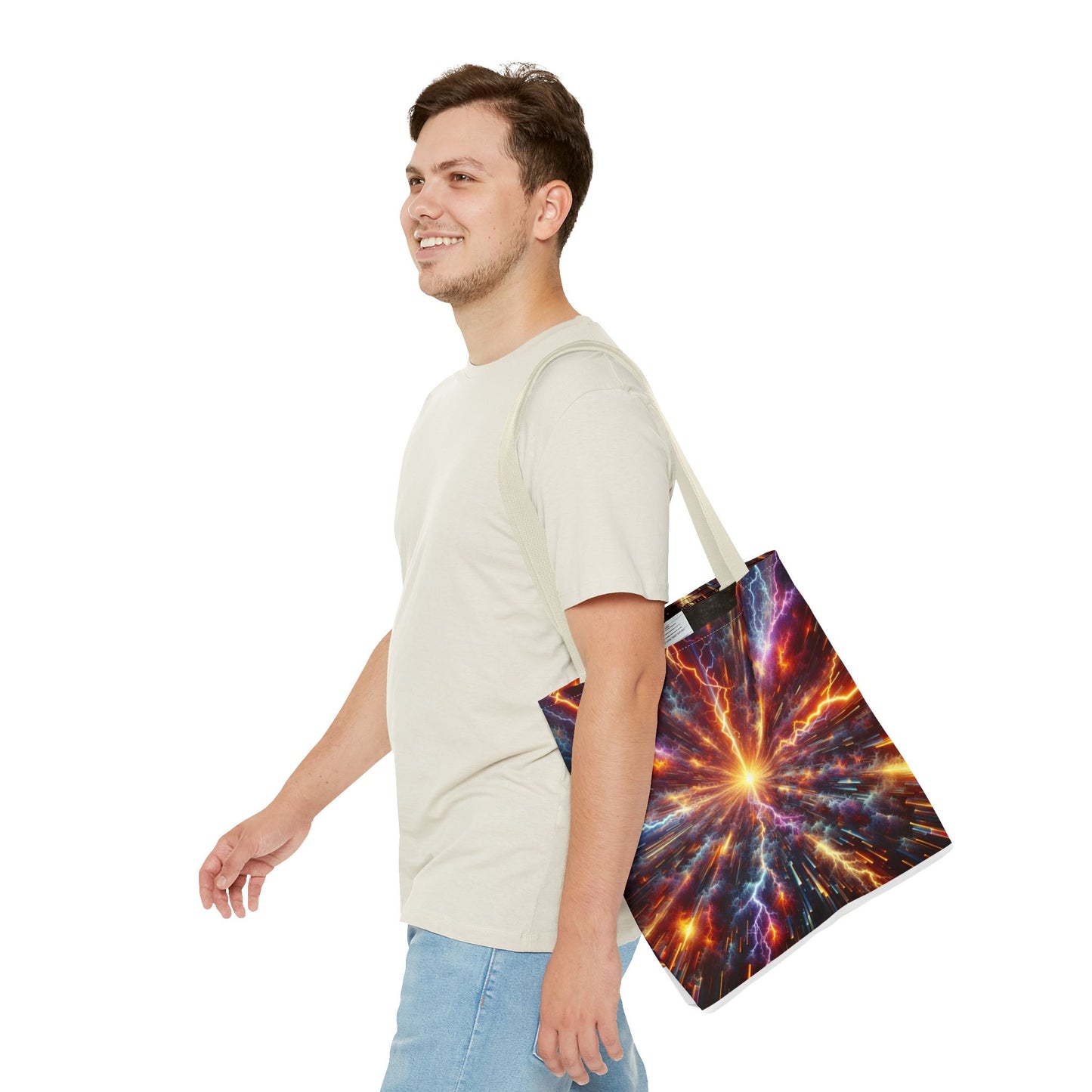 Lightning Storm Tote Bag