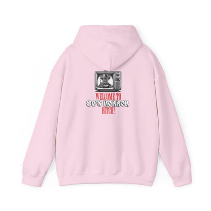 Welcome To 80's Horror B*tch! Cozy Unisex Hoodie
