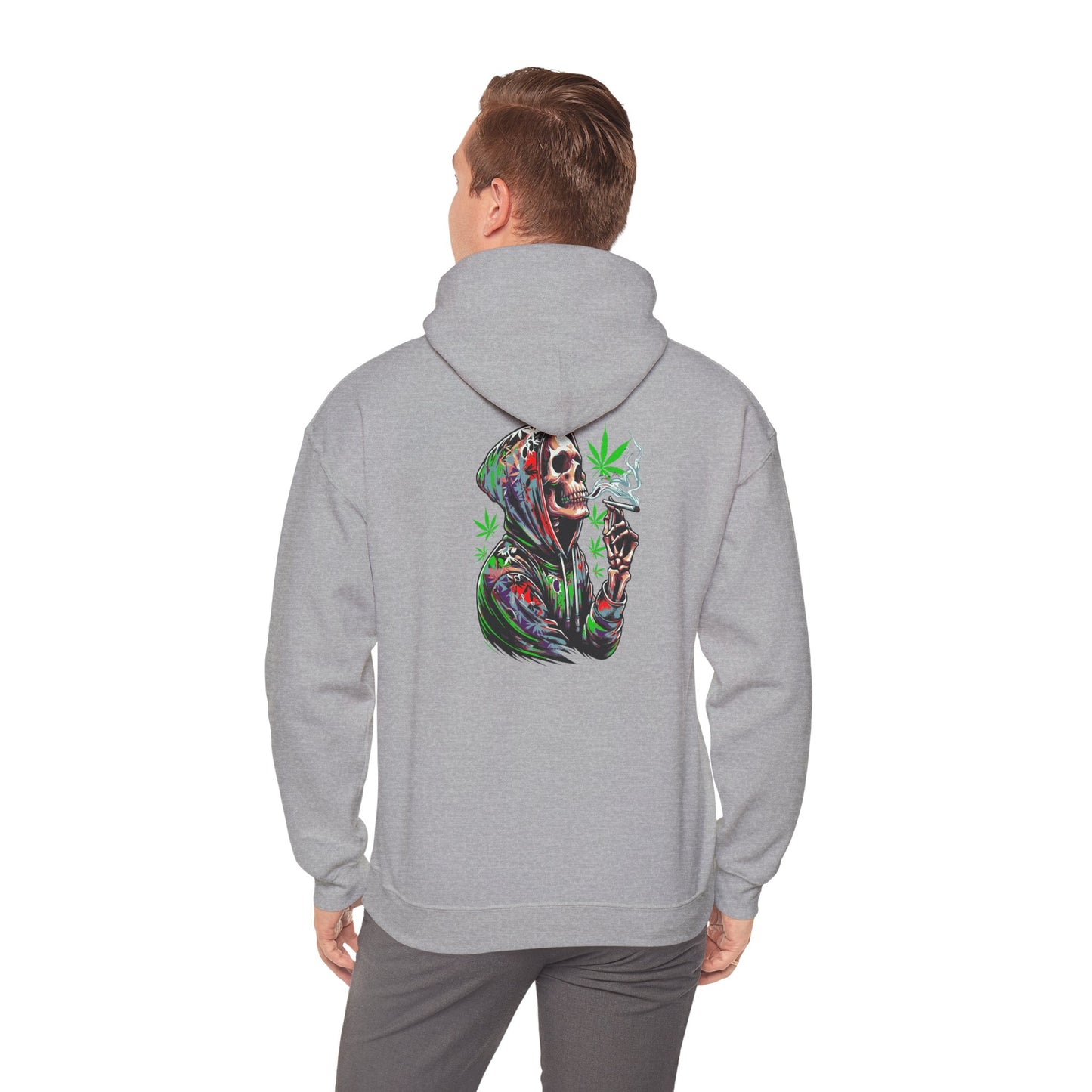 Deep Thoughts Skeleton Stoner Hoodie