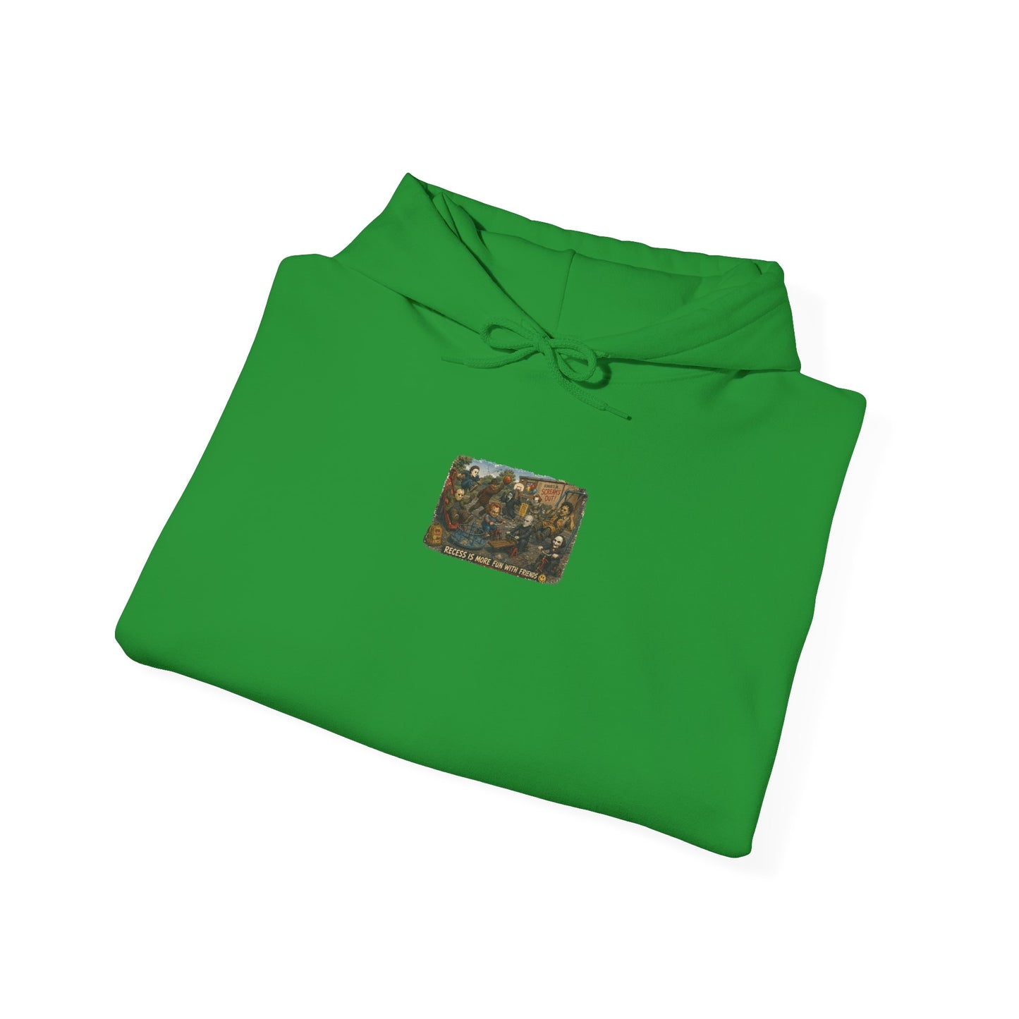 Horror Icons Illustration “Recess Is More Fun With Friends” - Hoodie